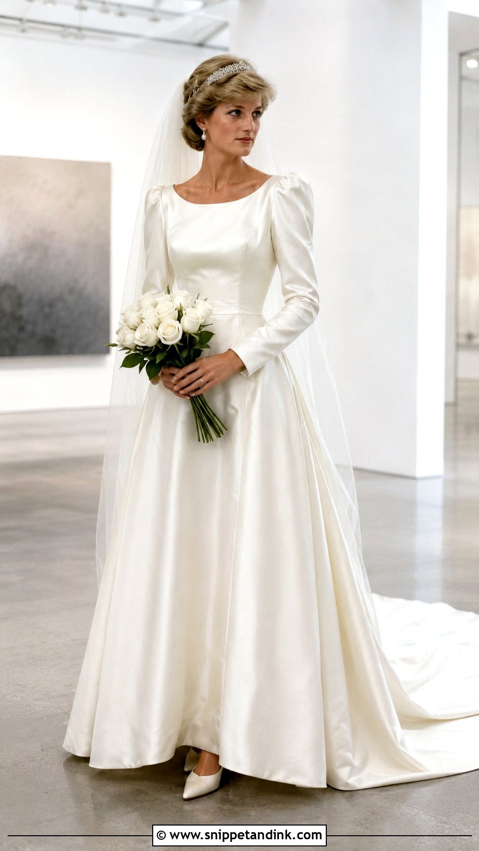 Minimalist Lady Diana Wedding Dress - Snippet and Ink - 20 Lady Diana Wedding Dress Ideas