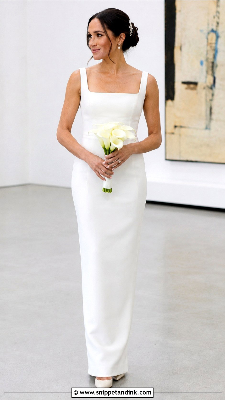 Minimalist Meghan Wedding Dress - Snippet and Ink - 20 Meghan Wedding Dress Ideas