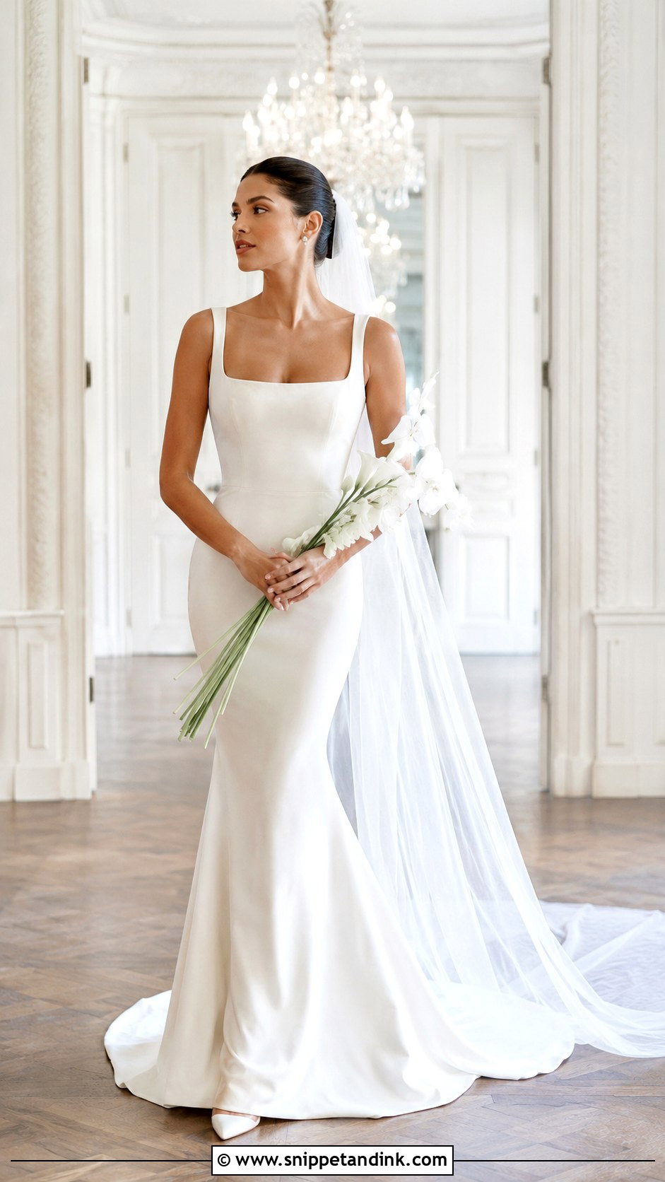 Minimalist Mermaid Wedding Dress - Snippet and Ink - 20 Simple Elegant Wedding Dress Classy Chic Ideas