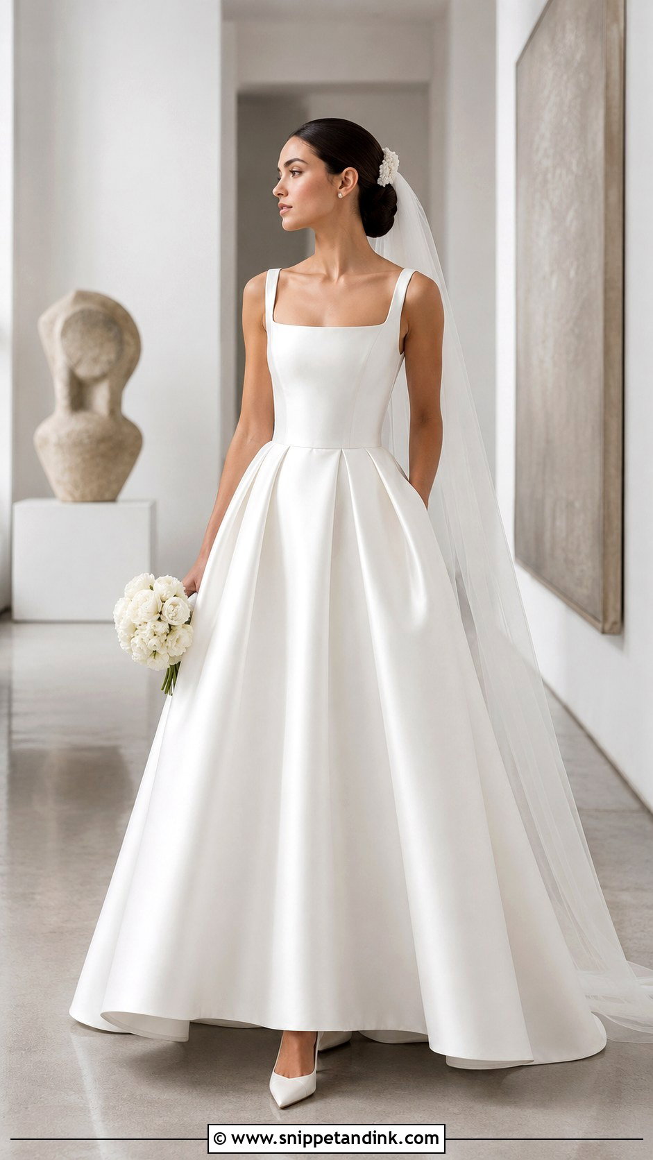 Minimalist Princess Wedding Dress - Snippet and Ink - 20 Big Poofy Princesses Wedding Dresses