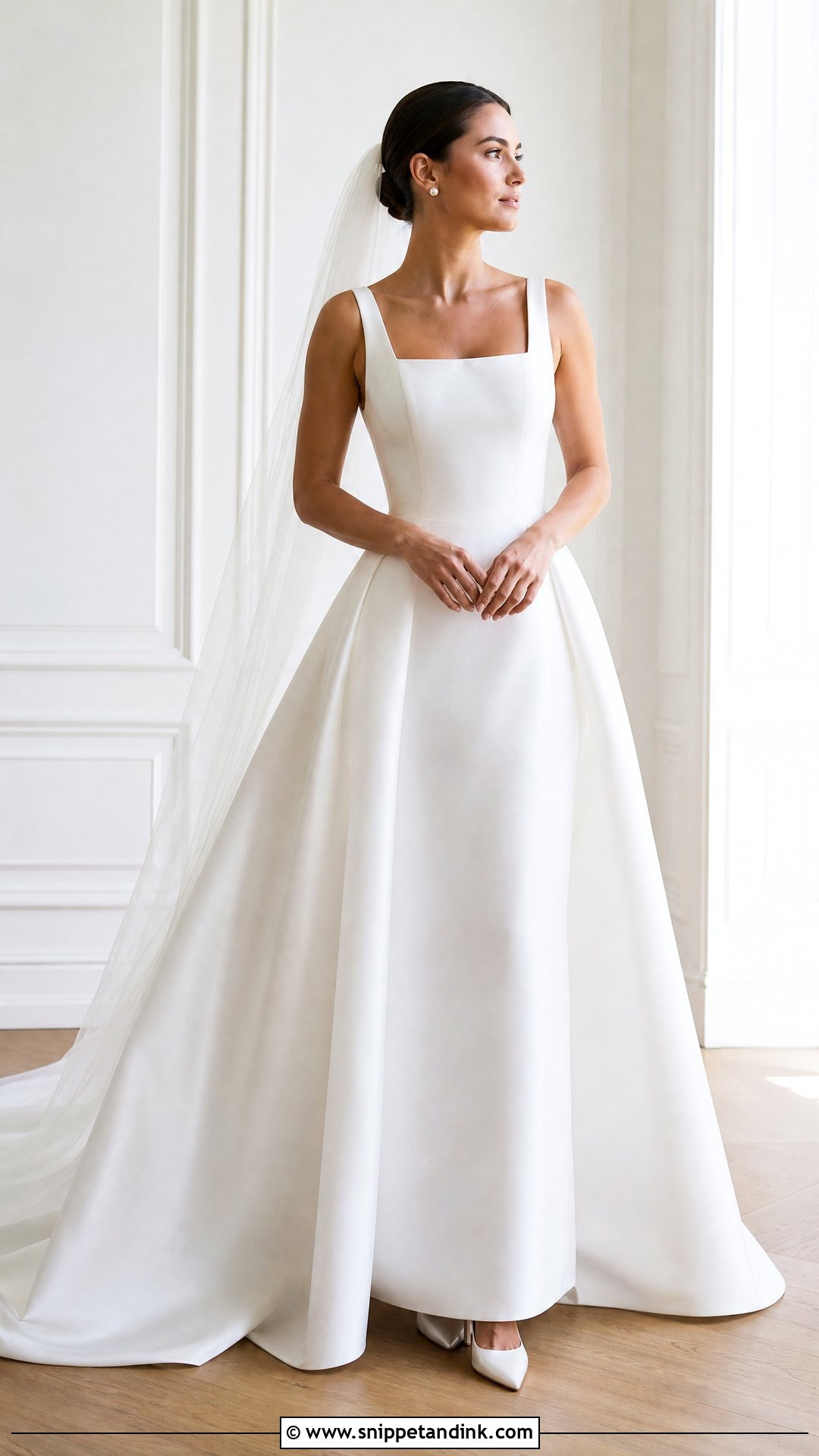 Minimalist Regal Wedding Dress - Snippet and Ink - 25 Regal Wedding Dress Ideas