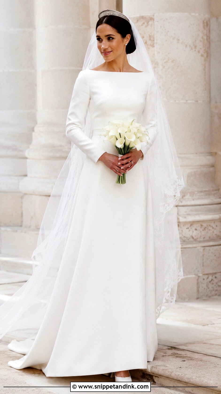 Minimalist Royal Wedding Dress - Snippet and Ink - 20 Royal Wedding Dress Aesthetic Ideas