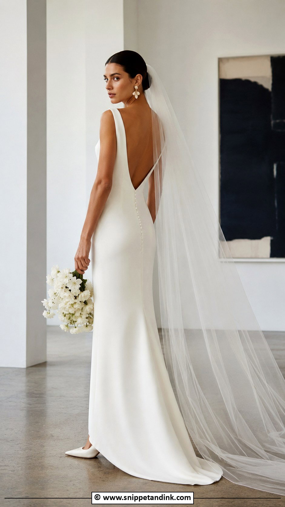Minimalist Wedding Dress - Snippet and Ink - 30 Wedding Dress 2025 Ideas