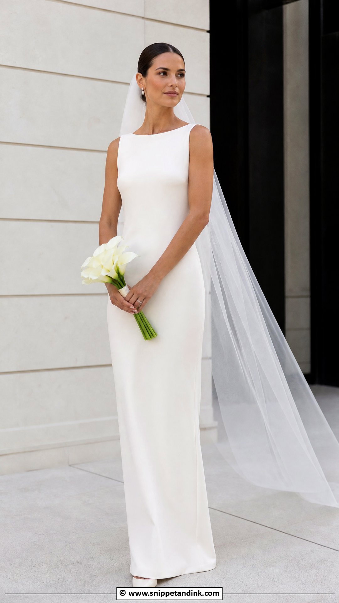 Minimalist Wedding Dress - Snippet and Ink - 35 Classy Elegant Wedding Dress Ideas