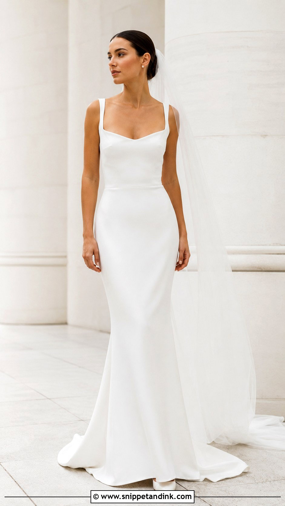 Minimalist Wedding Dress - Snippet and Ink - 30 Best Wedding Dresses