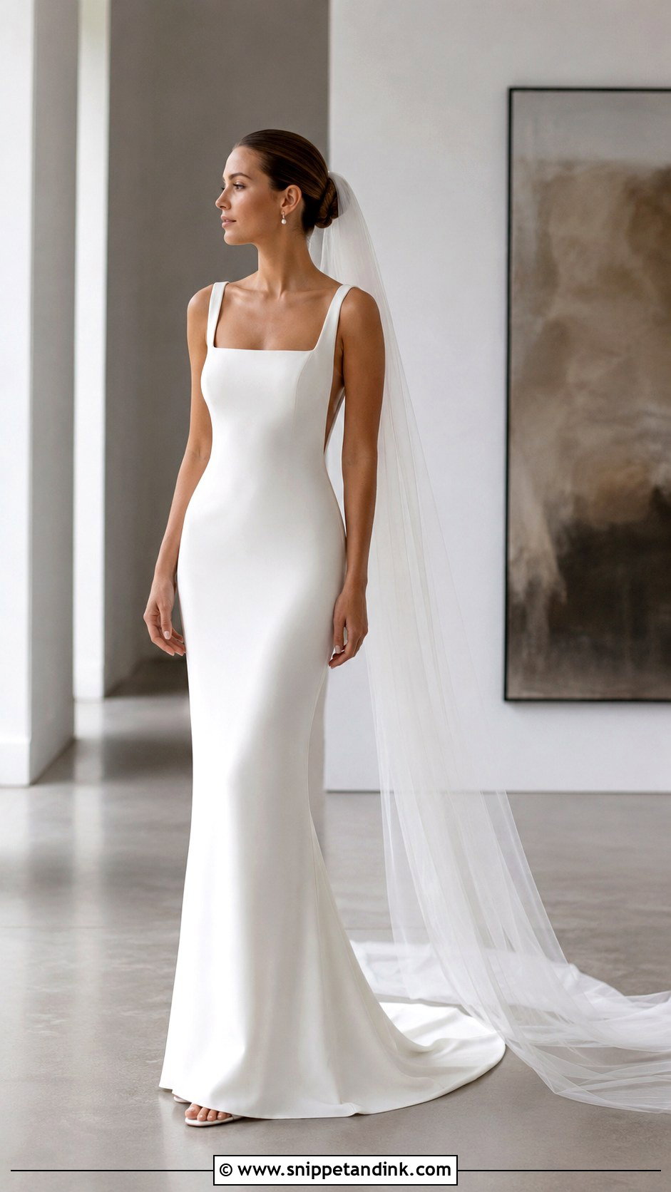 Minimalist Wedding Dress - Snippet and Ink - 30 Wedding Dress for Women Ideas