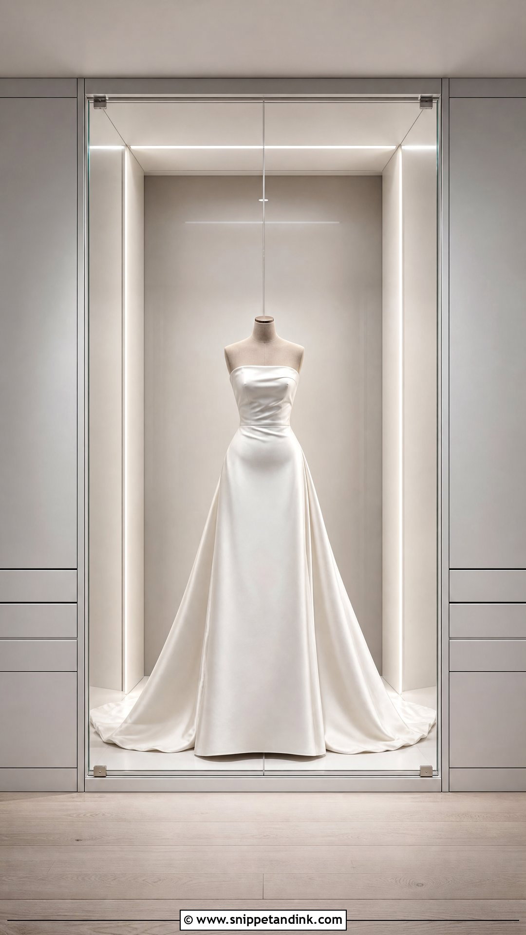 Minimalist Wedding Dress Display in Closet - Snippet and Ink - 20 Wedding Dress Display in Closet Ideas