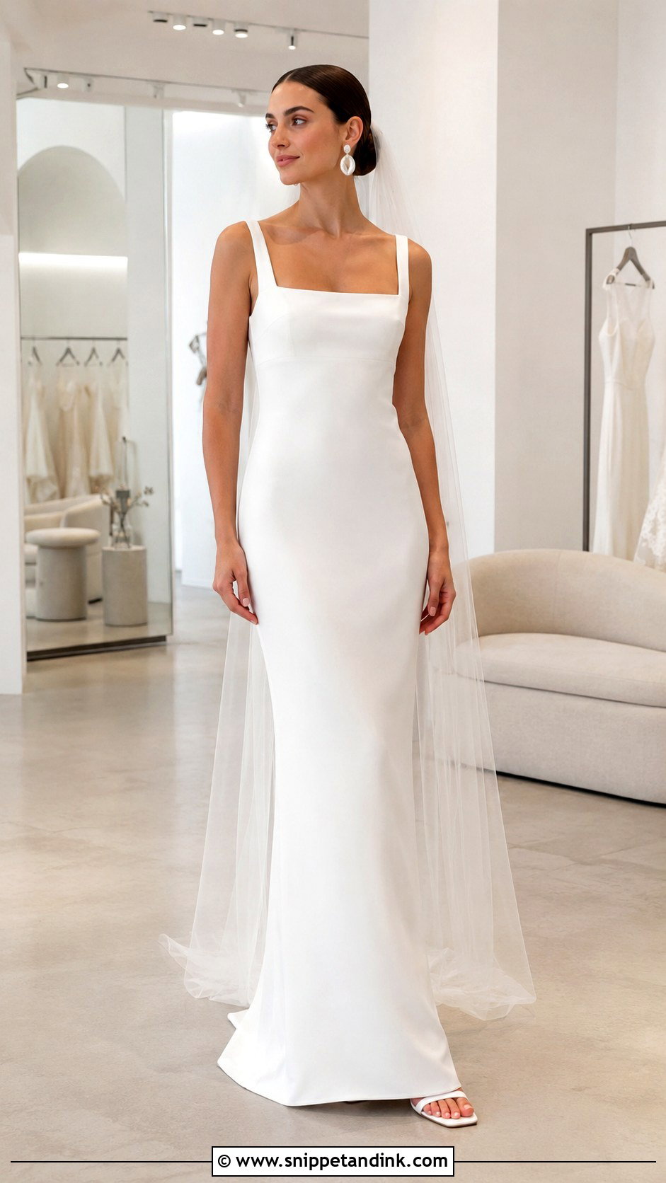 Minimalist Wedding Dress Store - Snippet and Ink - 20 Wedding Dress Store Ideas