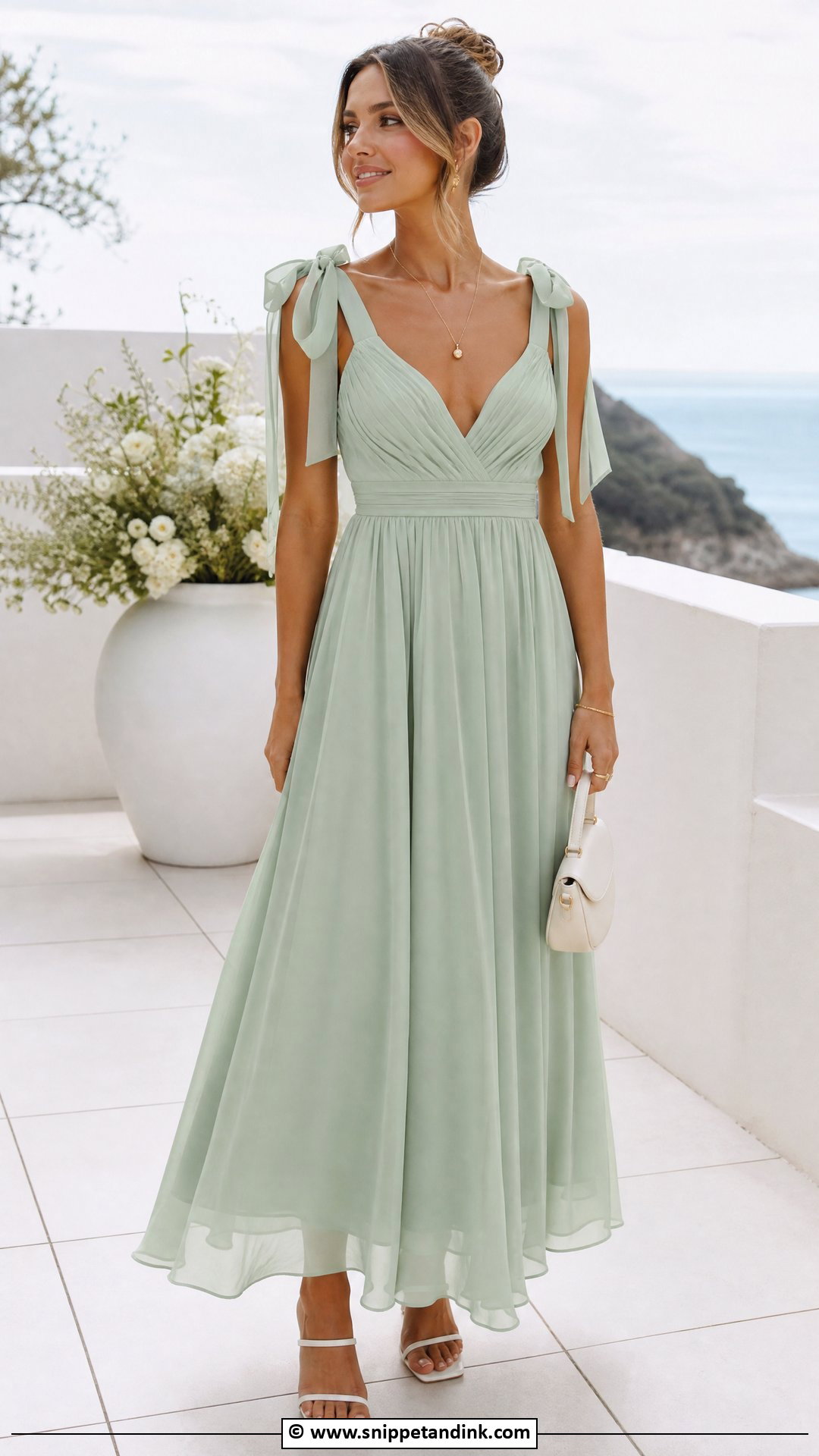 Mint Green Maxi Dress - Snippet and Ink - 35 27 Dresses