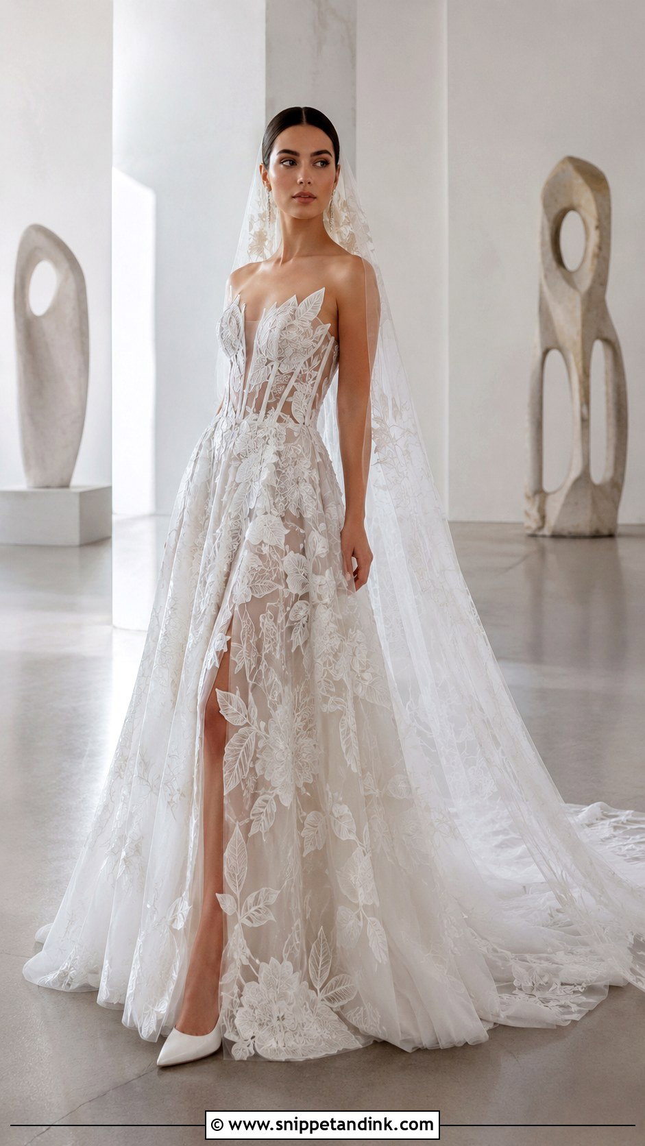 Mira Zwillinger Cat Eye Corset Wedding Dress - Snippet and Ink - 20 Mira Zwillinger Wedding Dress Ideas