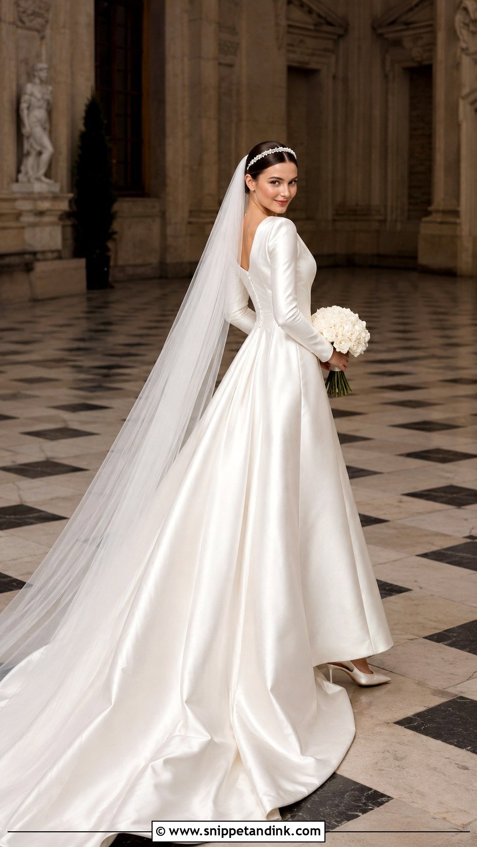 Miranda Kerr Cathedral Veil Wedding Dress - Snippet and Ink - 20 Miranda Kerr Wedding Dress Ideas