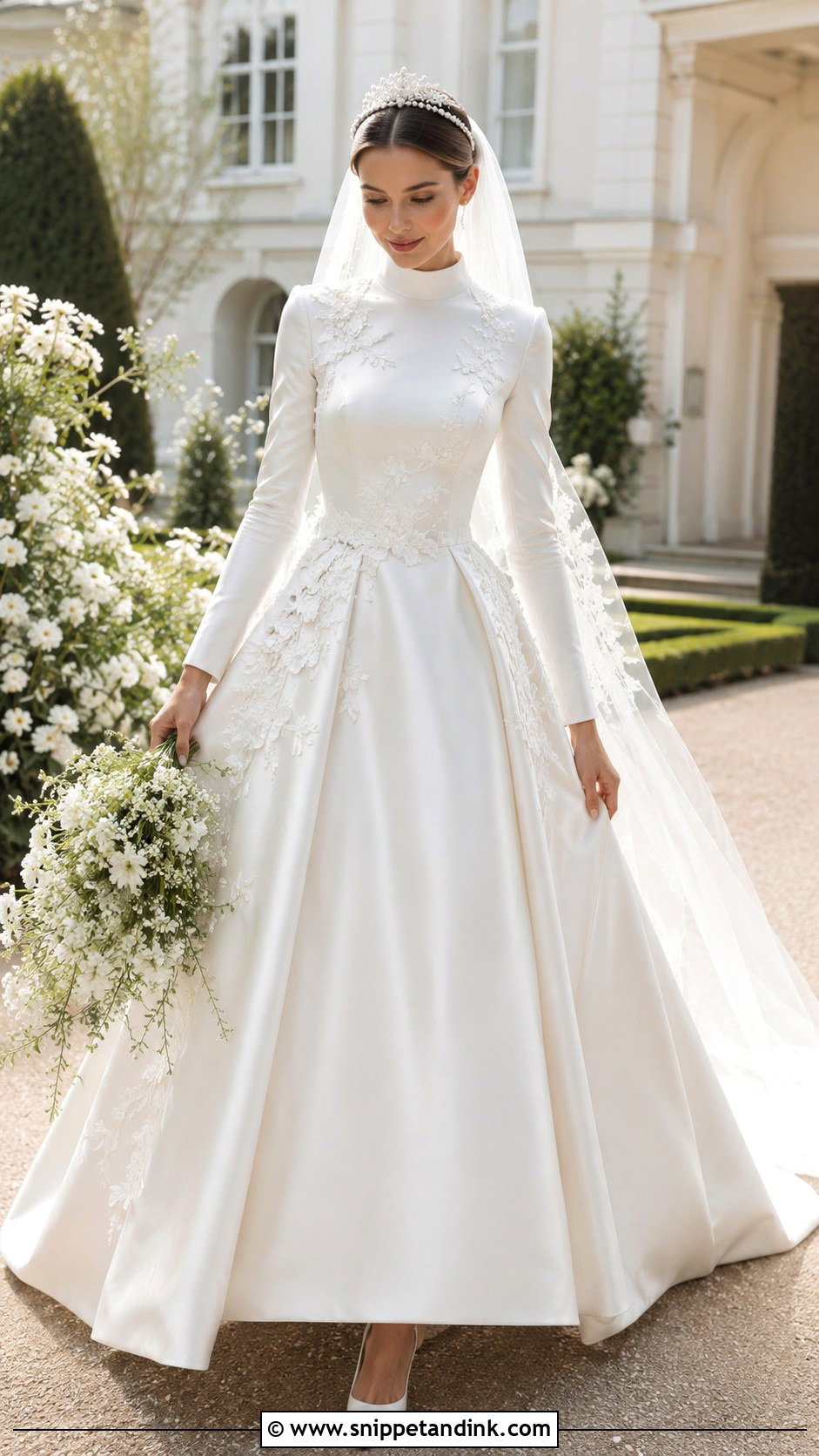 Miranda Kerr Wedding Dress - Snippet and Ink - 30 Celebrity Wedding Dresses