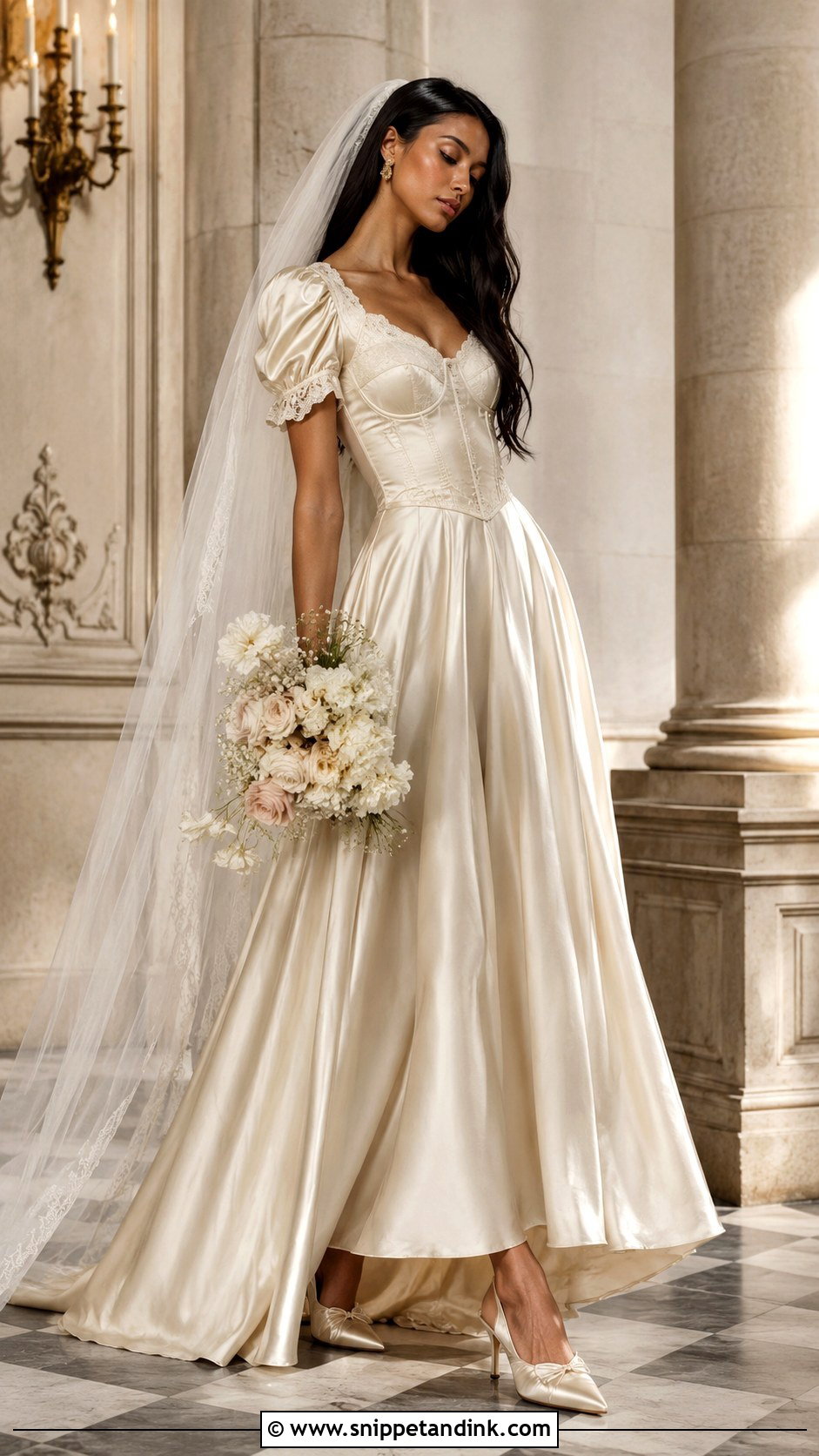Mirror Palais Ballet Russes Gown Wedding Look - Snippet and Ink - 20 Mirror Palais Wedding Dress Ideas