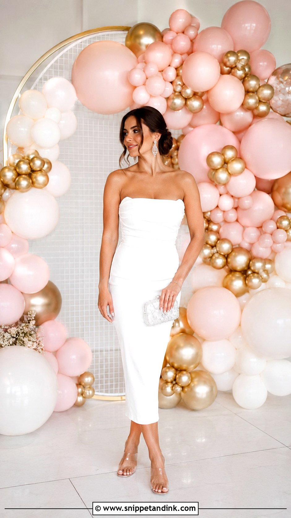Miss To Mrs Balloon Backdrop Outfit - Snippet and Ink - 25 Miss to Mrs Ideas