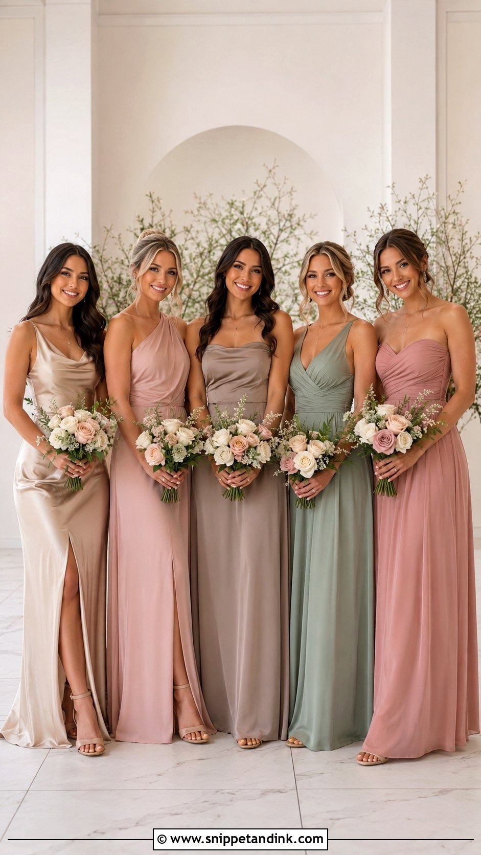 Mix And Match Bridesmaid Dresses - Snippet and Ink - 25 Bridal Maids Dresses Style