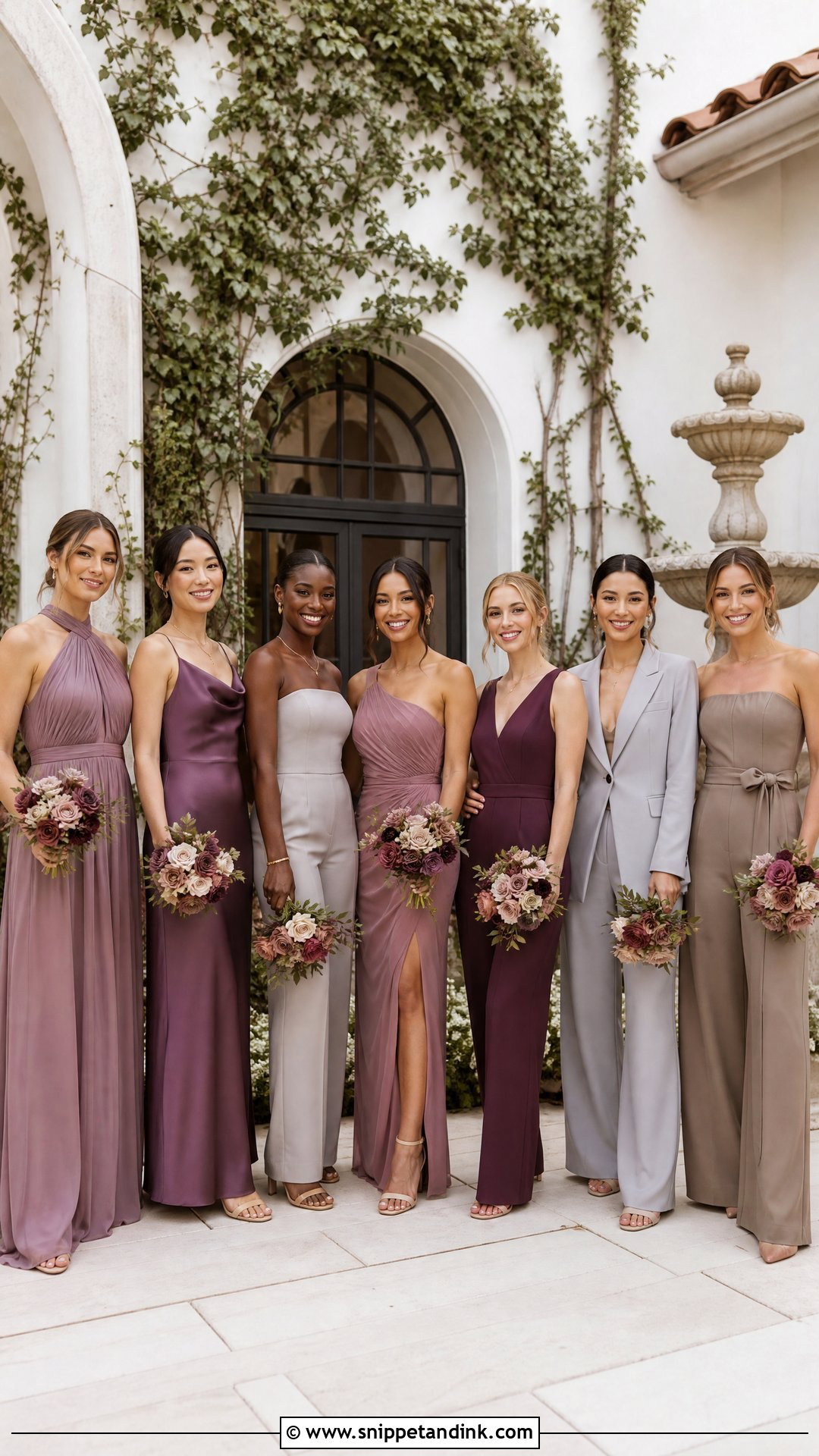 Mix And Match Wedding Party Attire - Snippet and Ink - 20 Wedding Party Attire Ideas