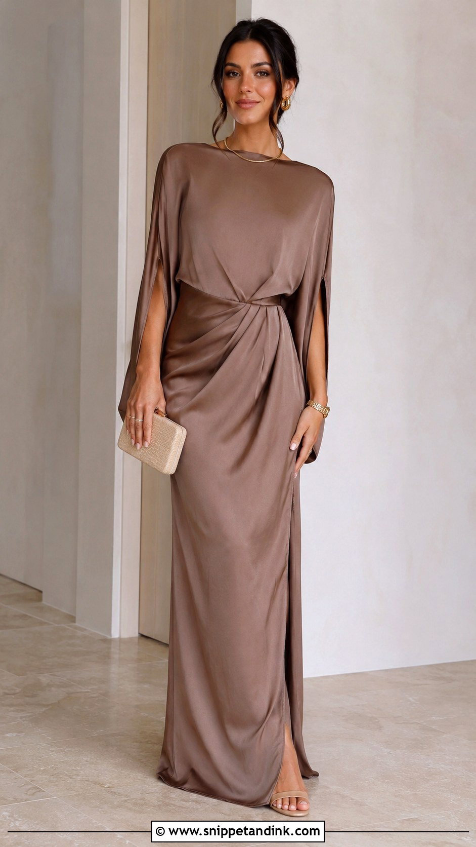 Mocha Principal Sponsors Gown - Snippet and Ink - 25 Principal Sponsors Gown Ideas