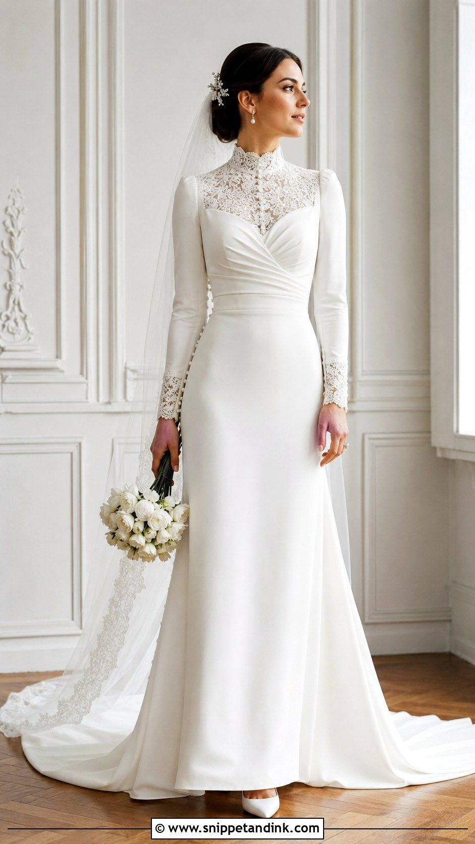 Modern 1900s Wedding Dress - Snippet and Ink - 20 1900s Wedding Dress Ideas