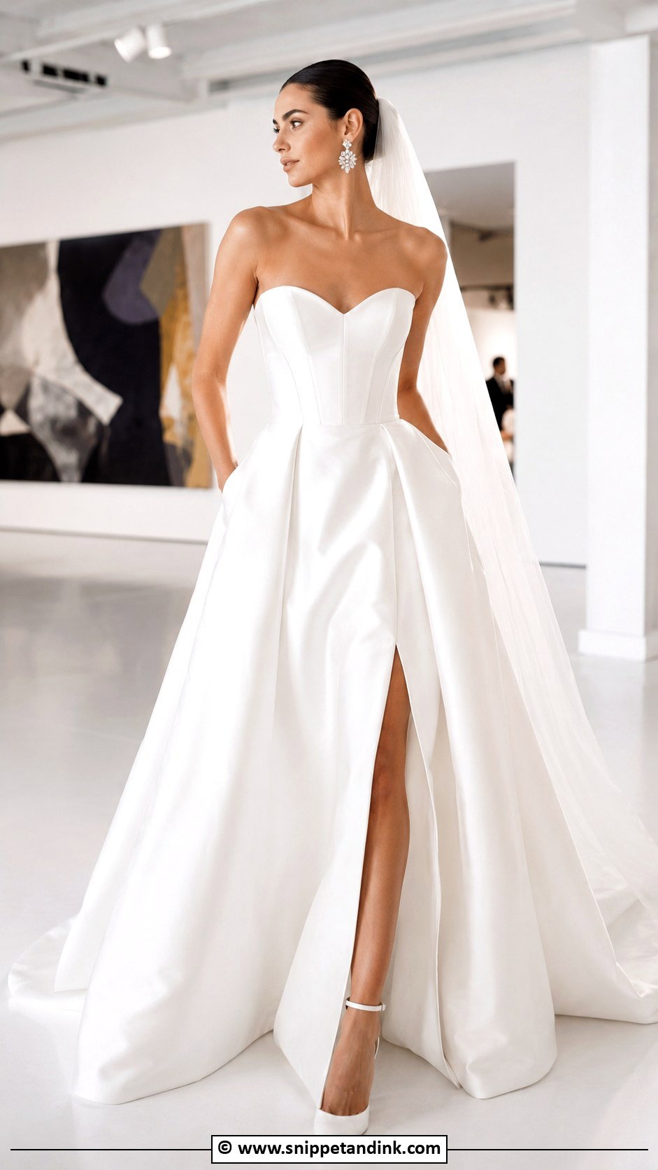 Modern Ball Gown Wedding Dress - Snippet and Ink - 30 Wedding Dresses Ball Gown
