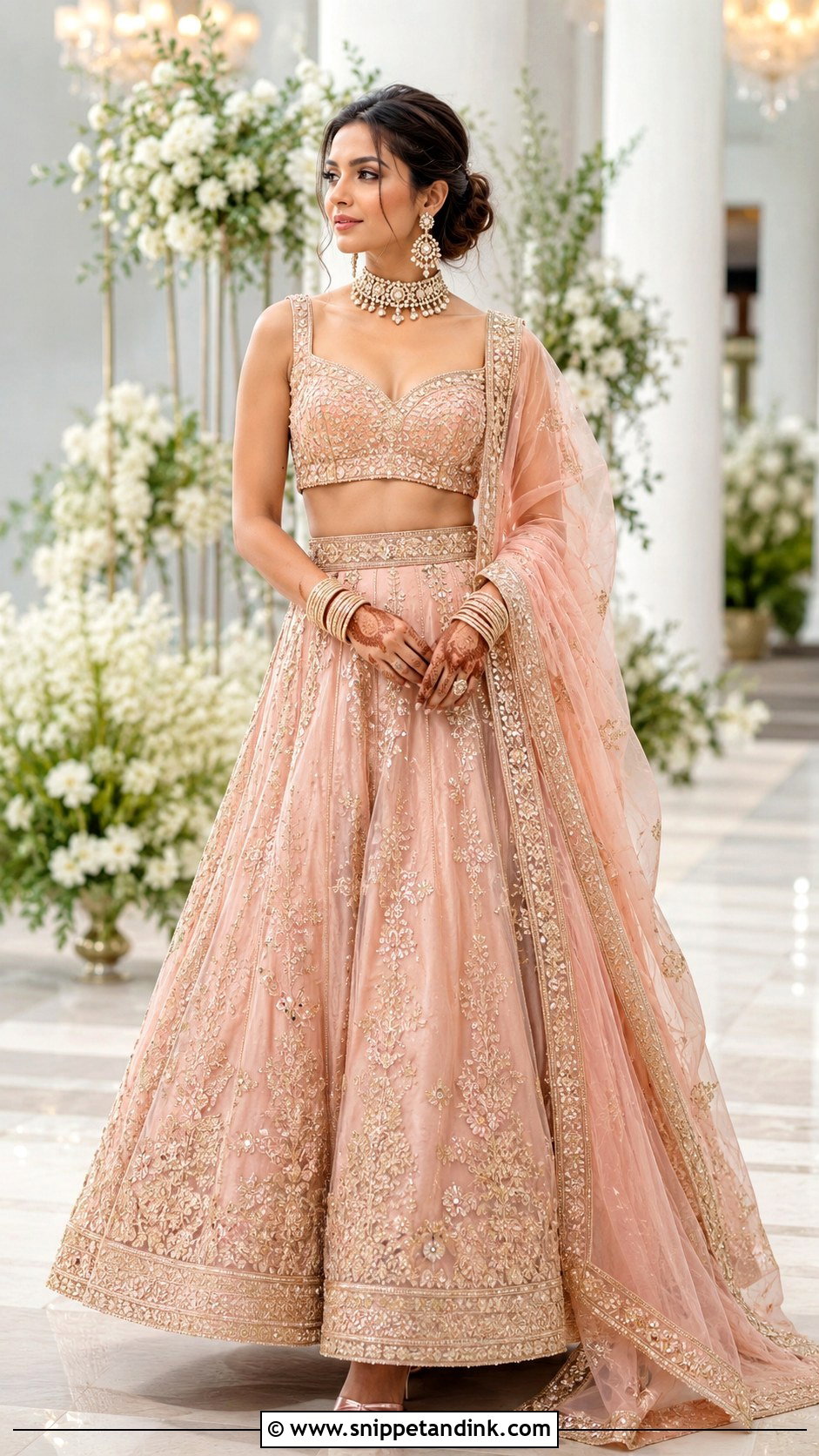 Modern Barat Lehenga Choli - Snippet and Ink - 25 Barat Dresses