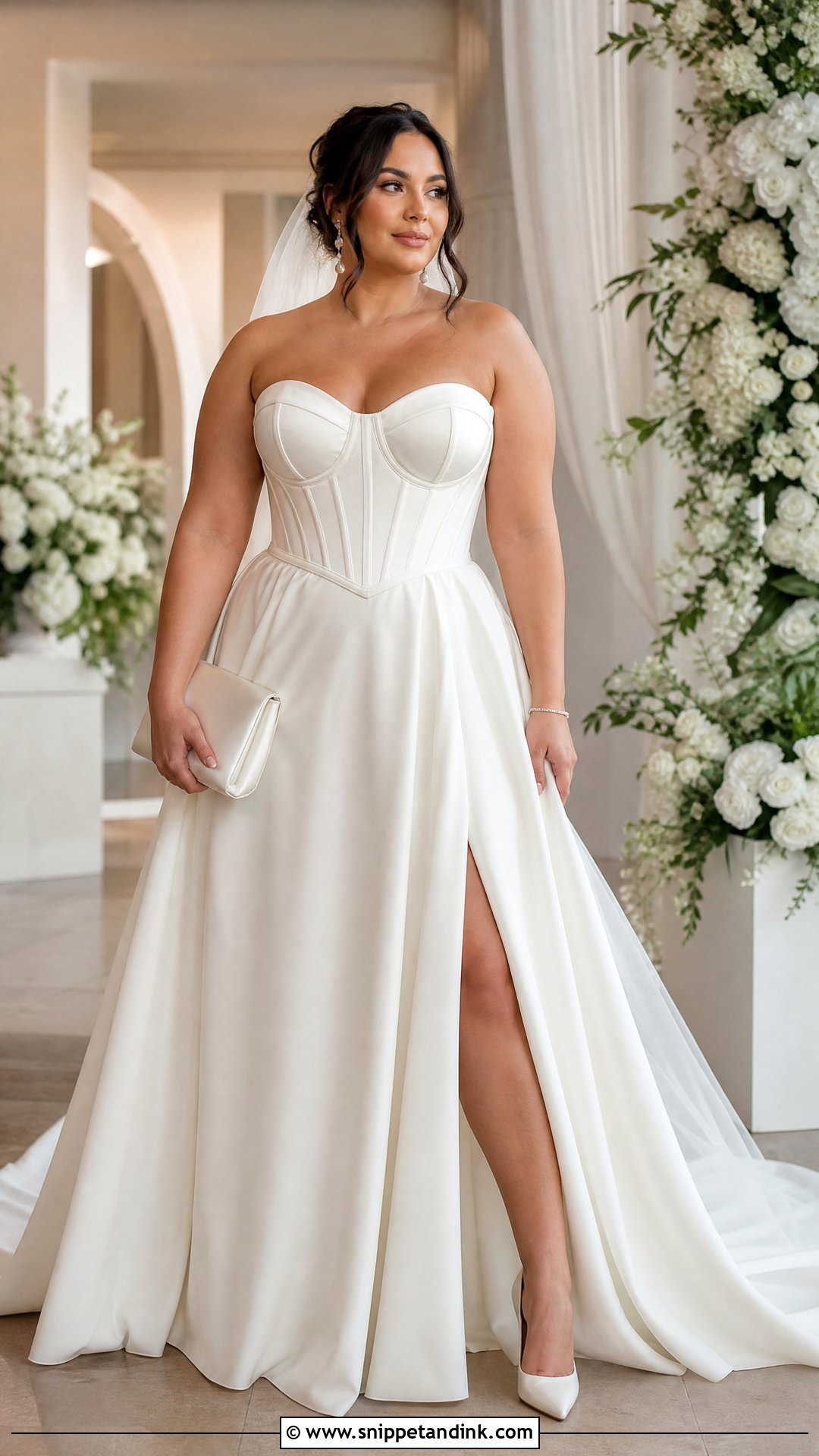 Modern Bride Corset Wedding Gown - Snippet and Ink - 20 The Modern Bride Ideas