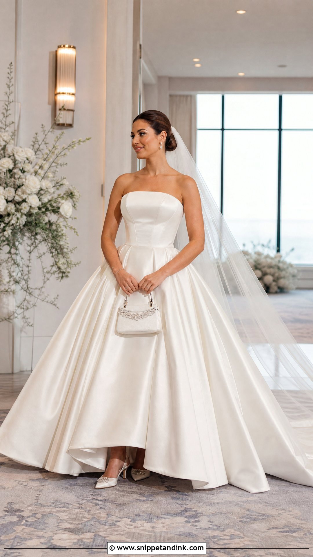 Modern Bride Strapless Ball Gown - Snippet and Ink - 20 The Modern Bride Ideas