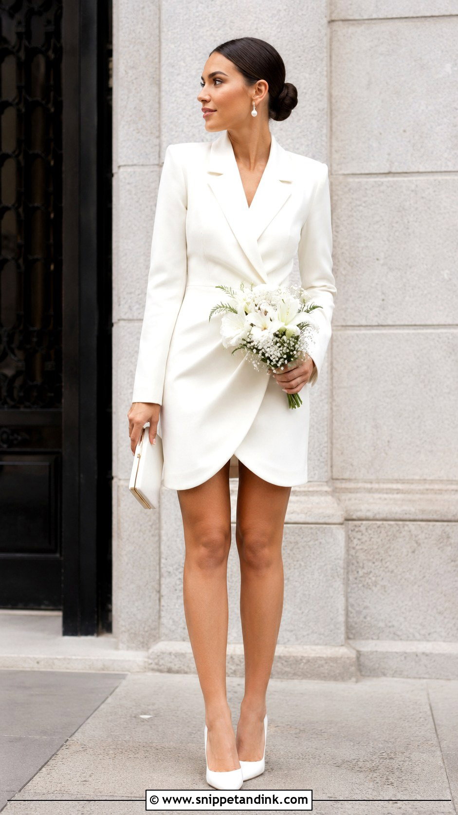 Modern Bride Suit Dress - Snippet and Ink - 25 Wedding Dresses 2025 Bride