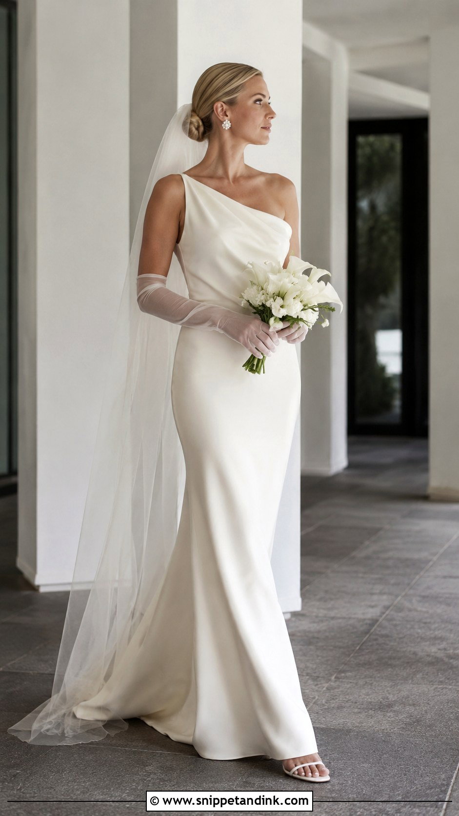 Modern Carolyn Bessette Wedding Dress - Snippet and Ink - 20 Carolyn Bessette Wedding Dress Ideas