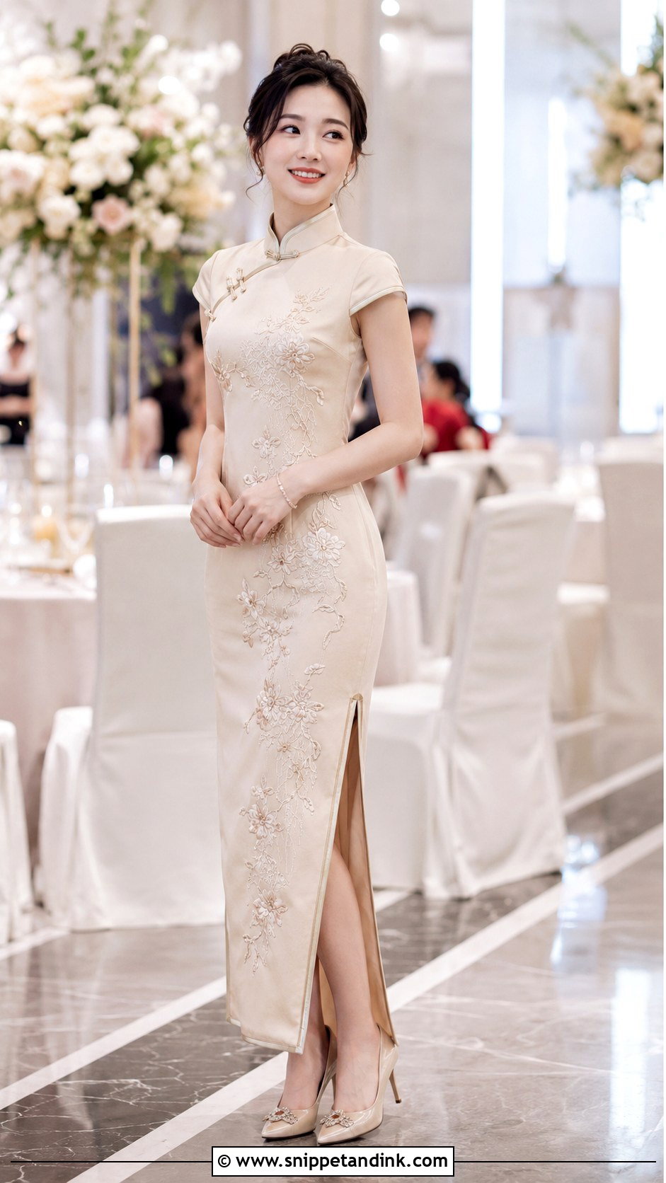 Modern Chinese Wedding Reception Dress - Snippet and Ink - 25 Modern Chinese Wedding Dress Ideas