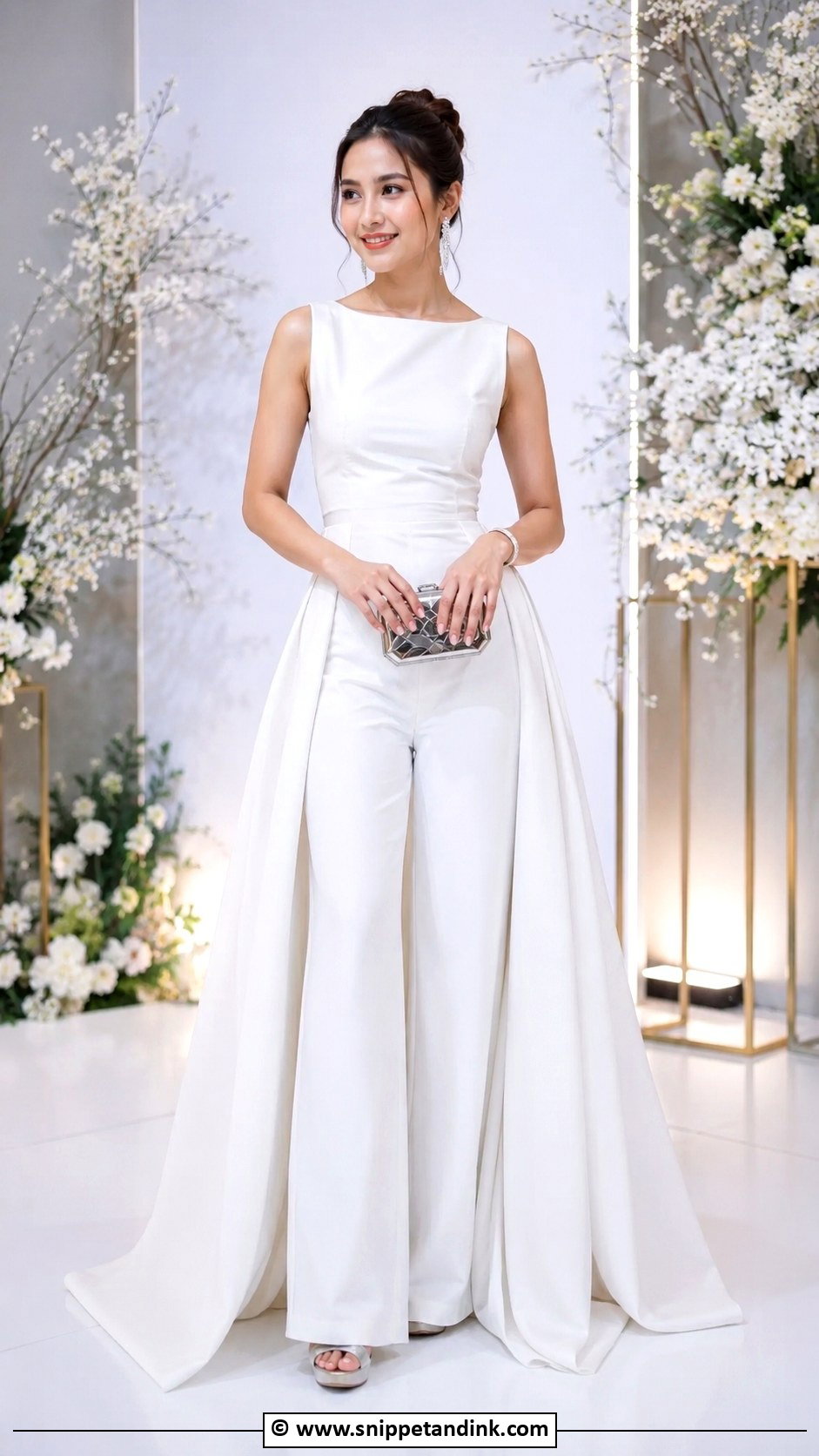 Modern Debut Jumpsuit Dress - Snippet and Ink - 25 Debut Dress Ideas