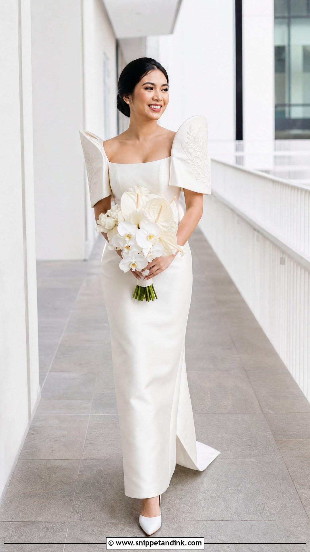 Modern Filipiniana Wedding Dress - Snippet and Ink - 25 Filipino Wedding Dress Ideas