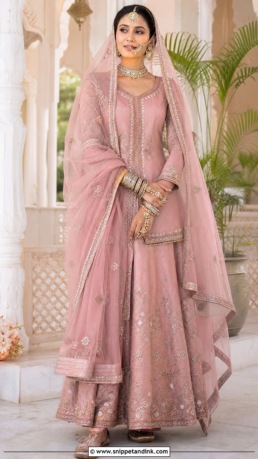 Modern Fusion Rajputi Bridal Look - Snippet and Ink - 20 Rajputi Bridal Look Ideas