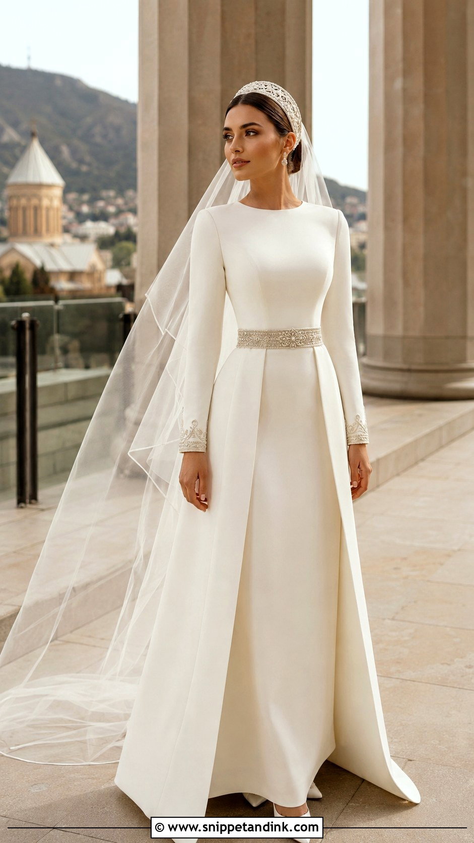 Modern Georgian Traditional Wedding Dress - Snippet and Ink - 20 Georgian Traditional Wedding Dress Ideas