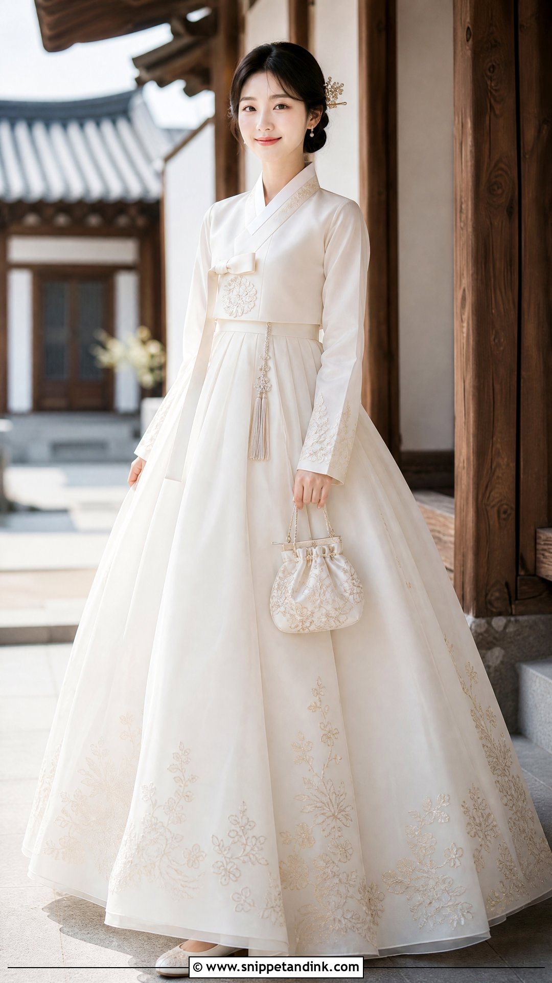 Modern Hanbok Ulzzang Wedding Dress - Snippet and Ink - 20 Ulzzang Wedding Dress Ideas
