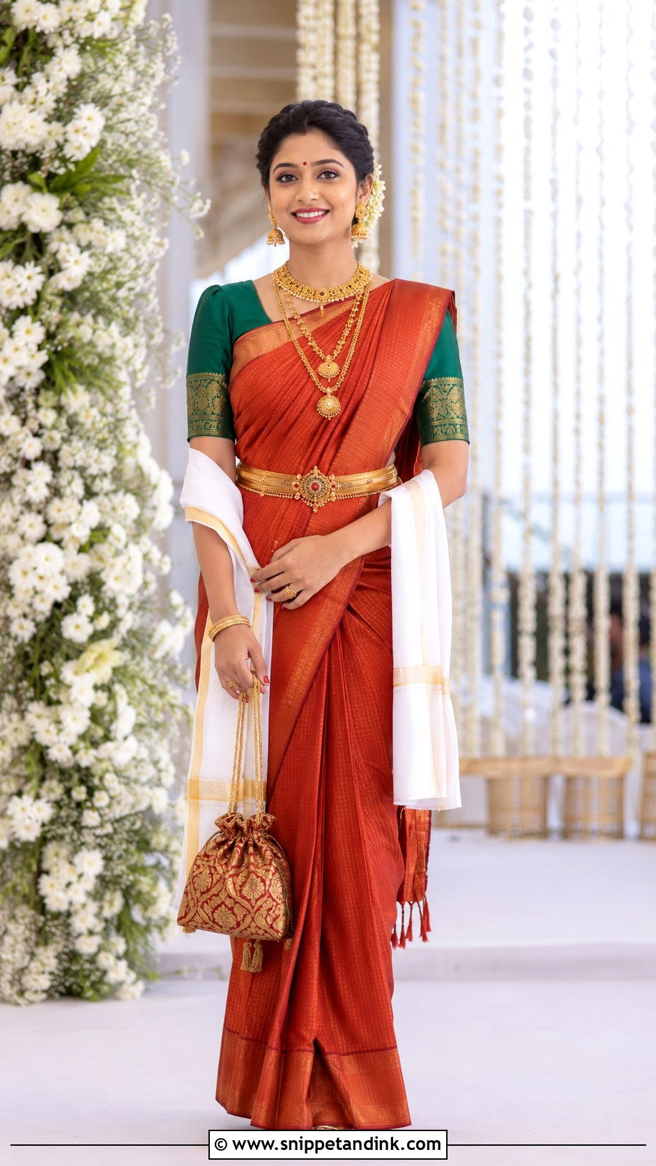 Modern Heritage GSB Konkani Bride - Snippet and Ink - 20 Gsb Konkani Bride Ideas