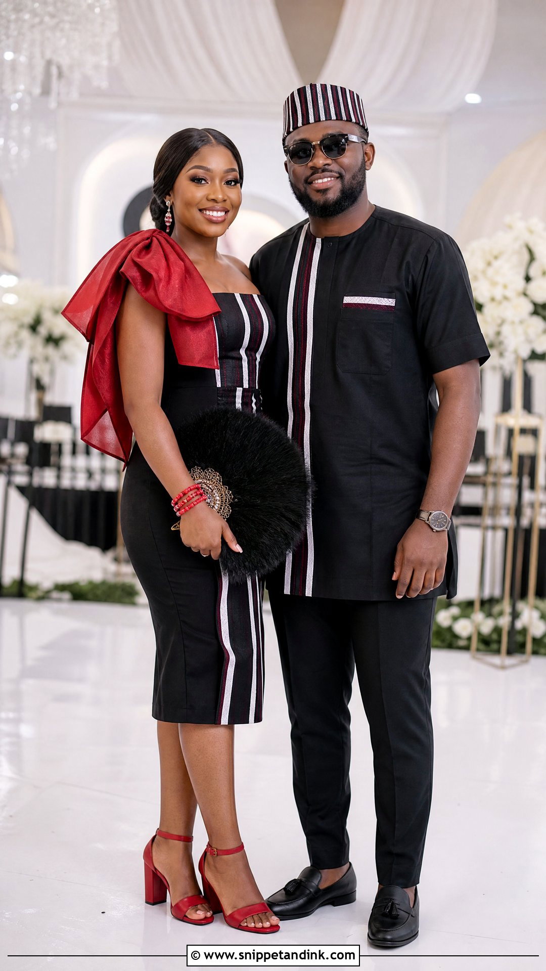 Modern Idoma Wedding Reception Attire - Snippet and Ink - 25 Idoma Traditional Wedding Attire Ideas