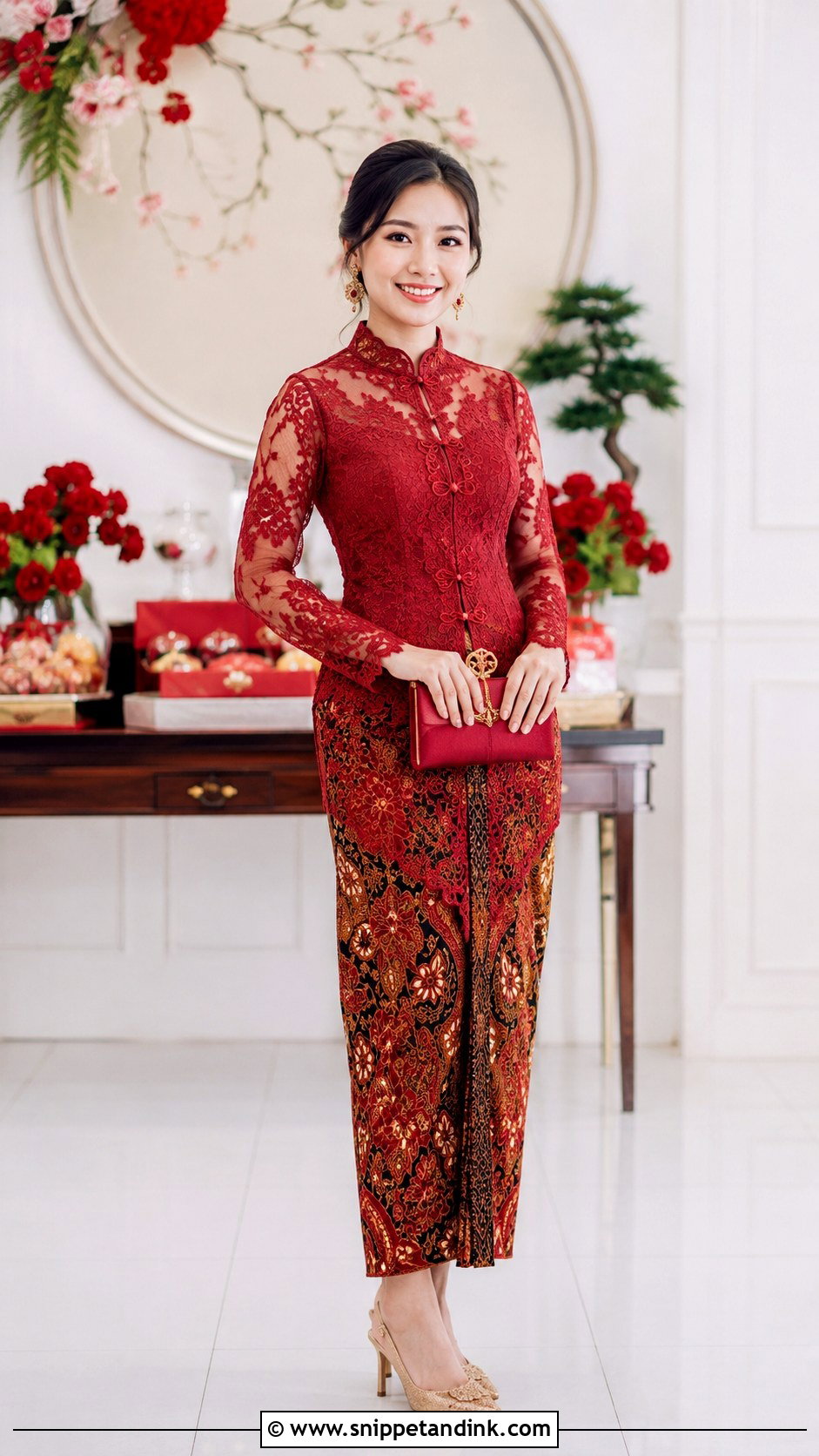 Modern Kebaya Sangjit Dress - Snippet and Ink - 20 Modern Sangjit Dress Ideas