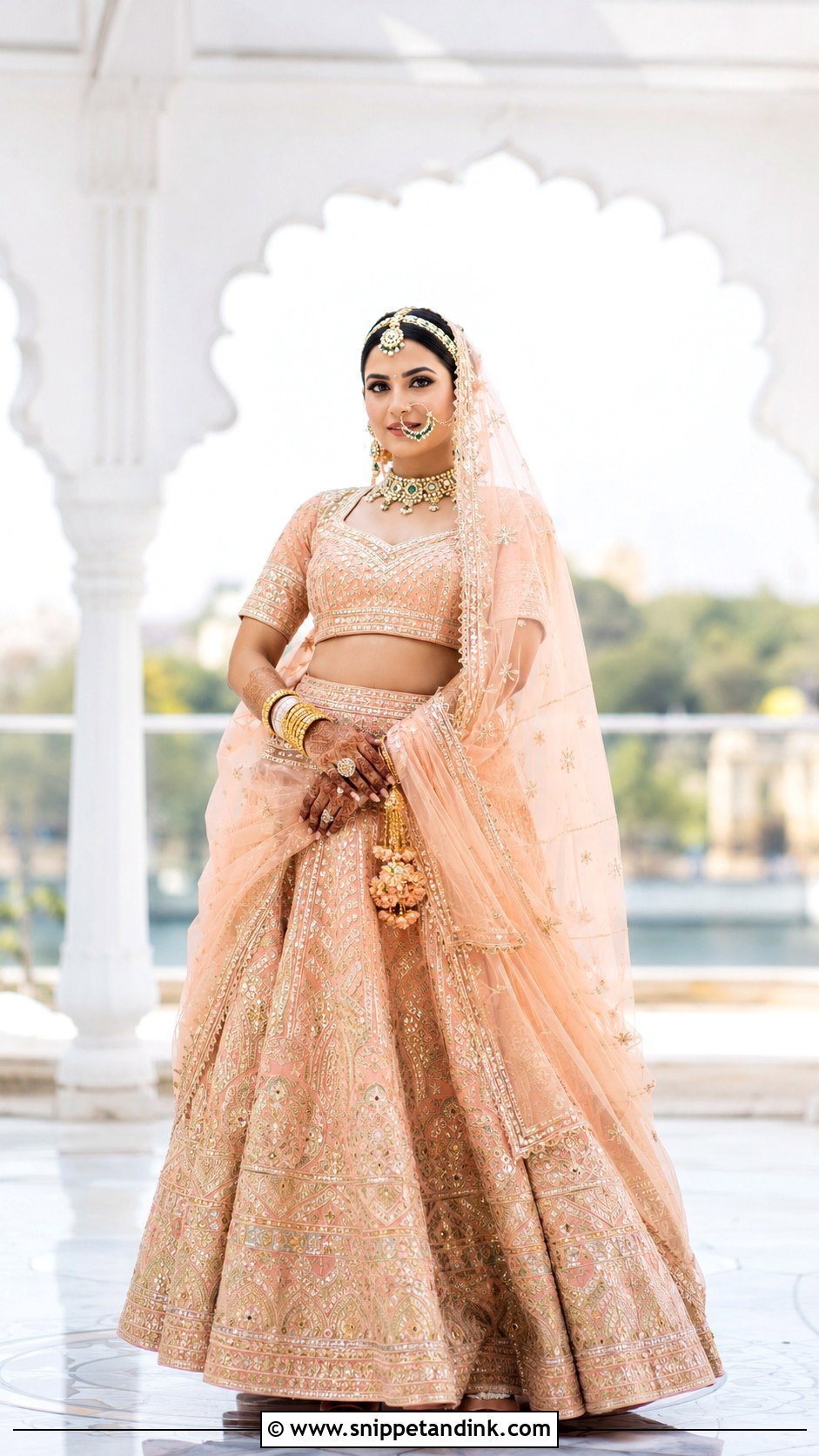 Modern Marwadi Bride Look - Snippet and Ink - 25 Marwadi Bride Ideas