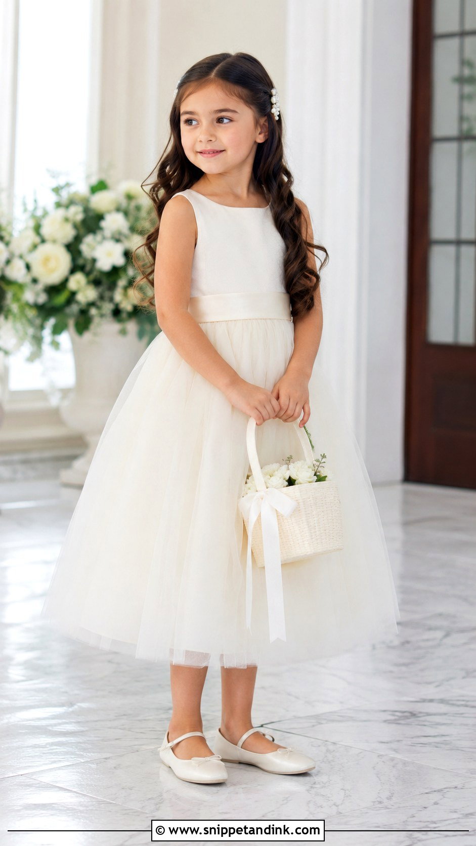 Modern Minimal Flower Girl Dress - Snippet and Ink - 25 Wedding Dress for Girls Ideas
