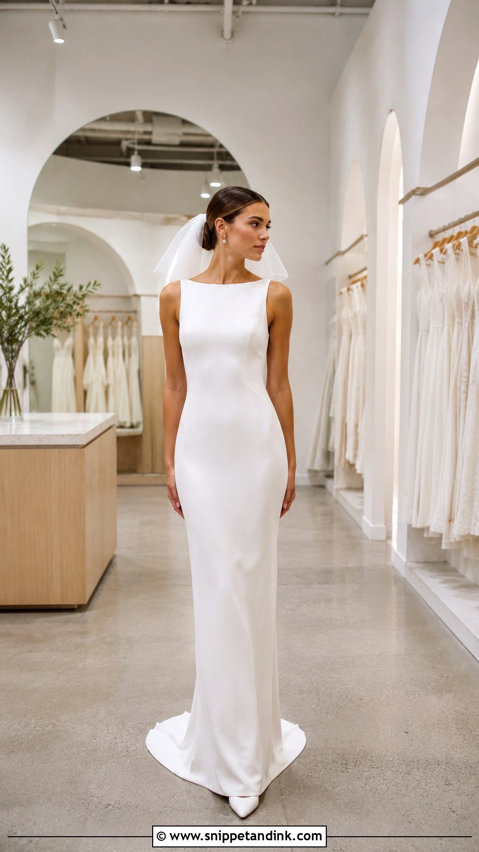 Modern Minimalist Bridal Store - Snippet and Ink - 20 Bridal Store Ideas
