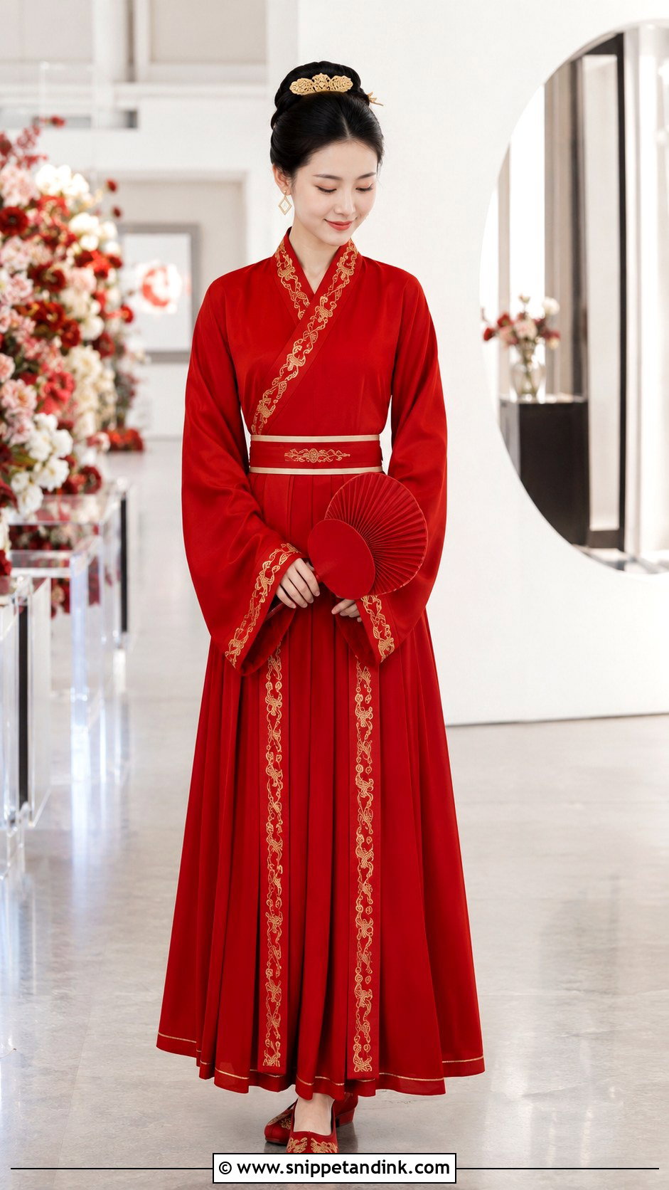 Modern Minimalist Hanfu Wedding Dress - Snippet and Ink - 20 Hanfu Wedding Dress Ideas