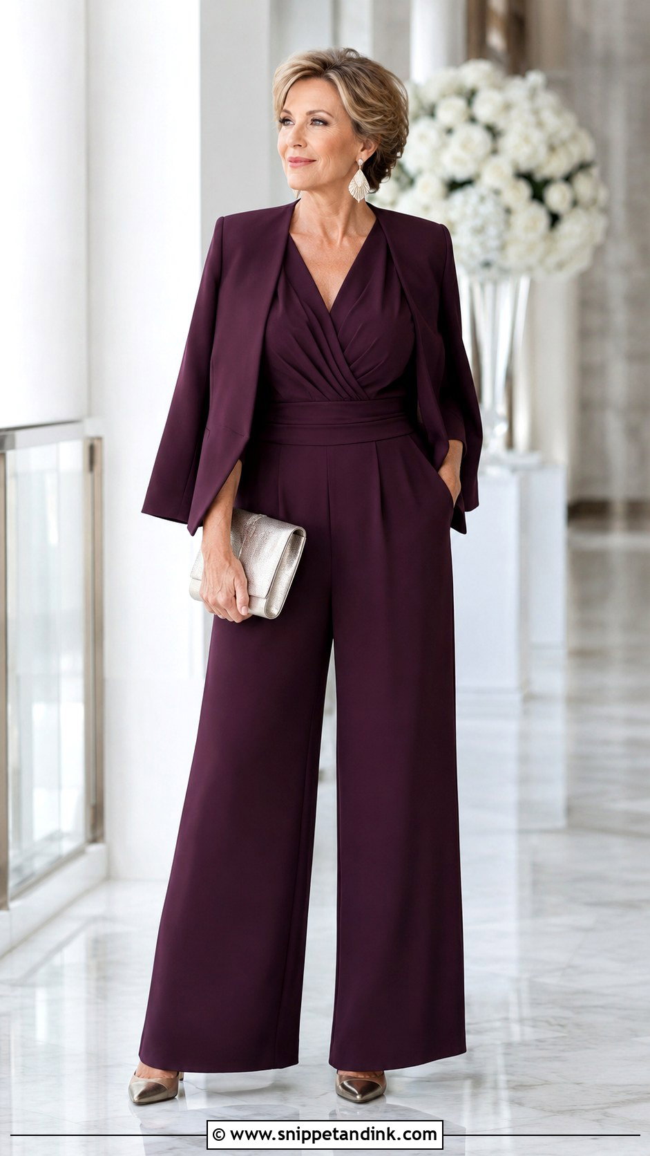 Modern Mother Of The Bride Jumpsuit - Snippet and Ink - 20 Moms Wedding Dress Ideas