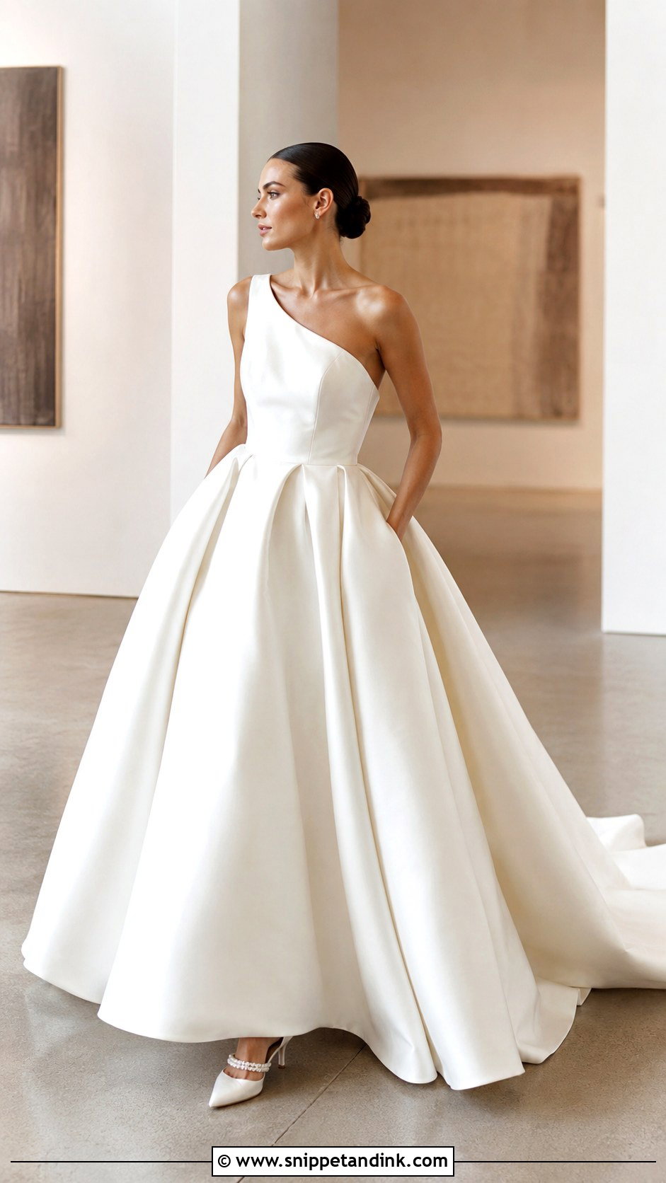 Modern Poofy Wedding Dress - Snippet and Ink - 30 Poofy Wedding Dress Ideas