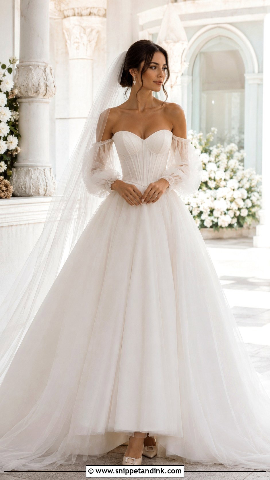 Modern Princess Wedding Dress - Snippet and Ink - 25 Puffy Wedding Dress Ideas