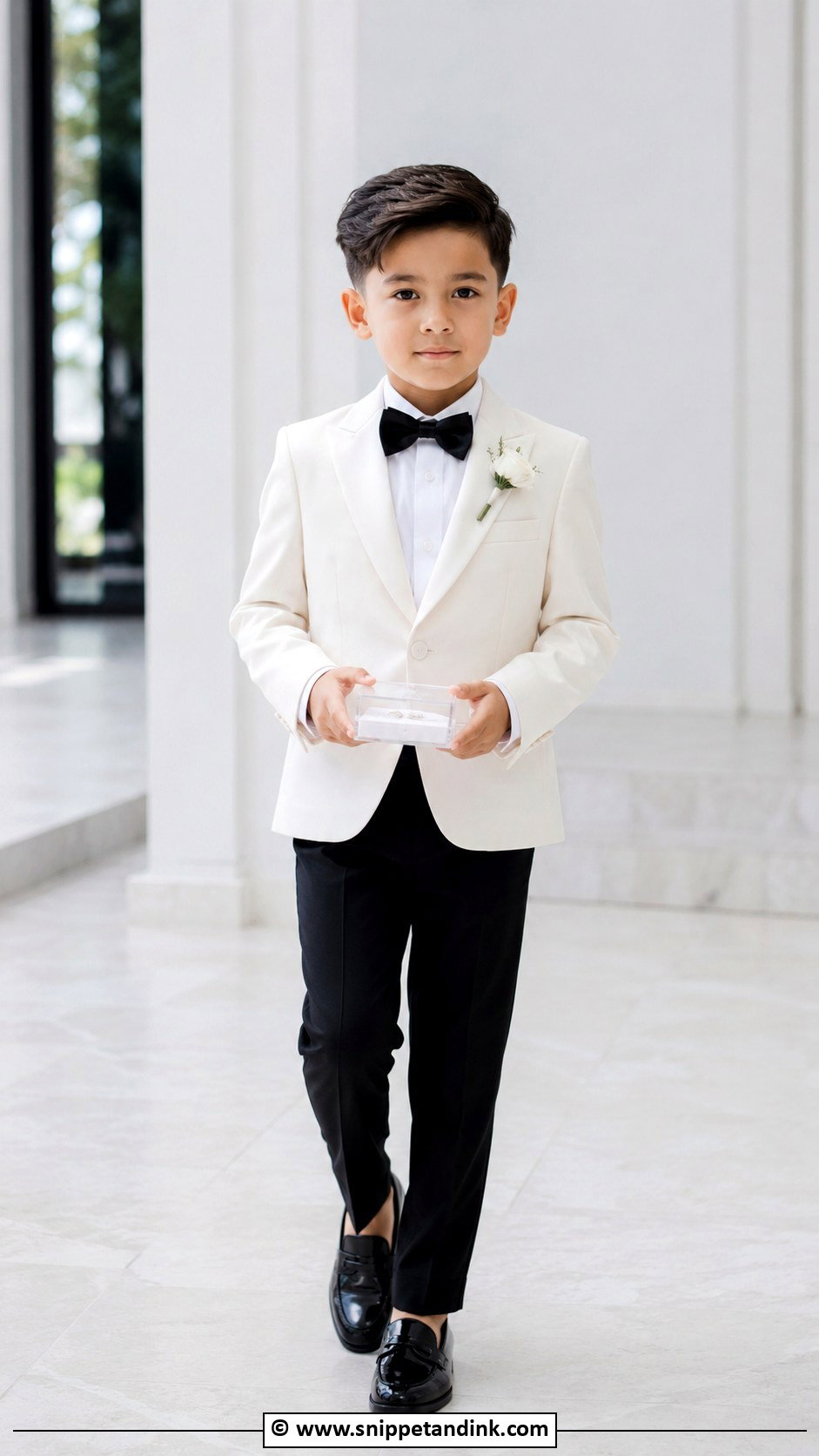 Modern Ring Bearer Outfit - Snippet and Ink - 30 Ring Bearer Ideas
