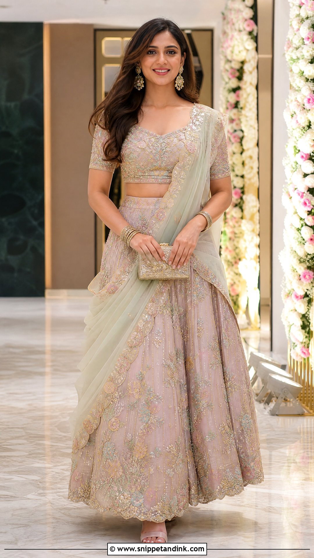 Modern South Indian Wedding Guest Outfit - Snippet and Ink - 25 South Indian Wedding Outfits