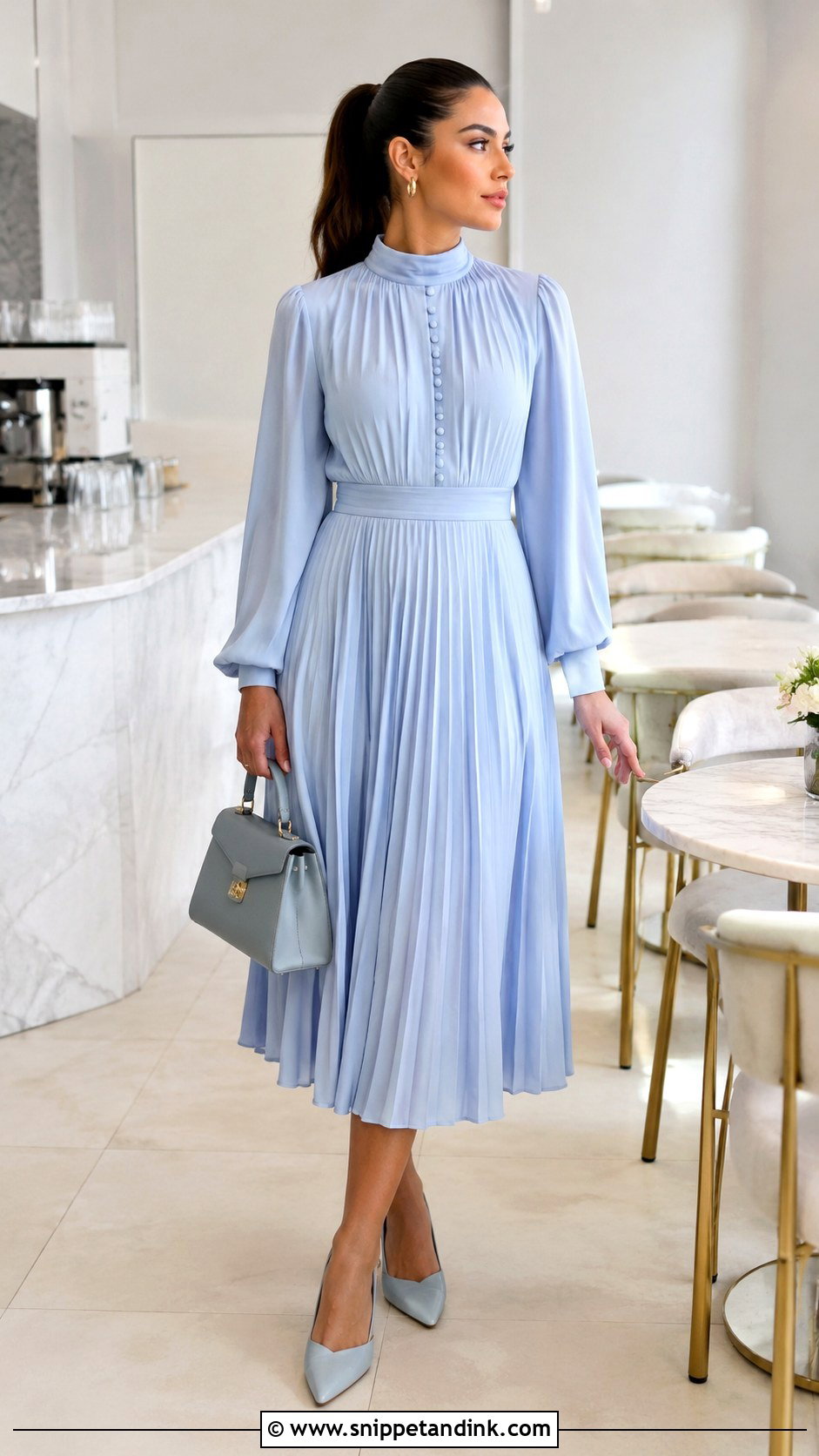 Modern Tea Gown Outfit - Snippet and Ink - 20 Tea Gown Ideas