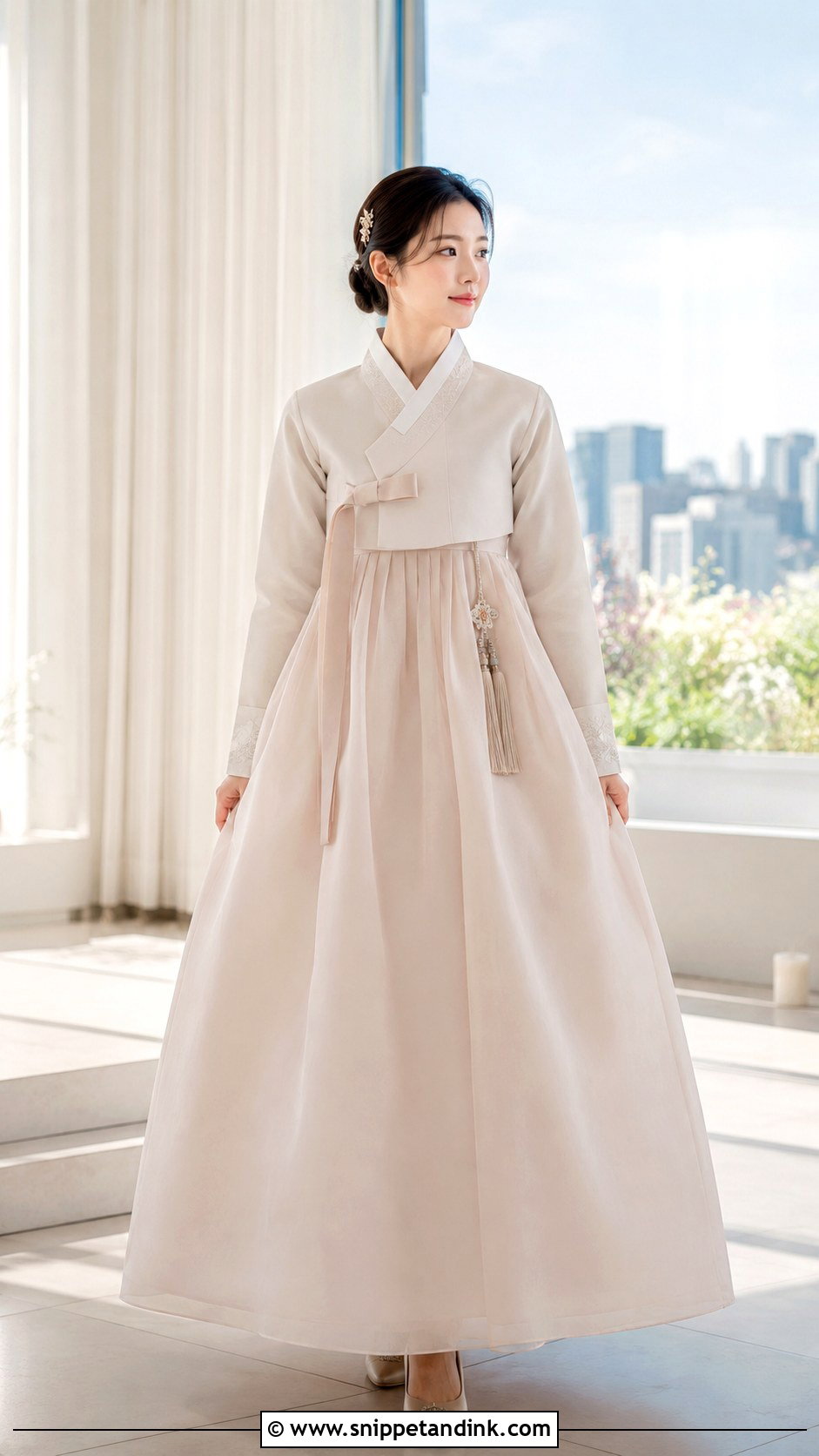 Modern Traditional Hanbok Dress - Snippet and Ink - 25 Traditional Korean Wedding Dress Ideas
