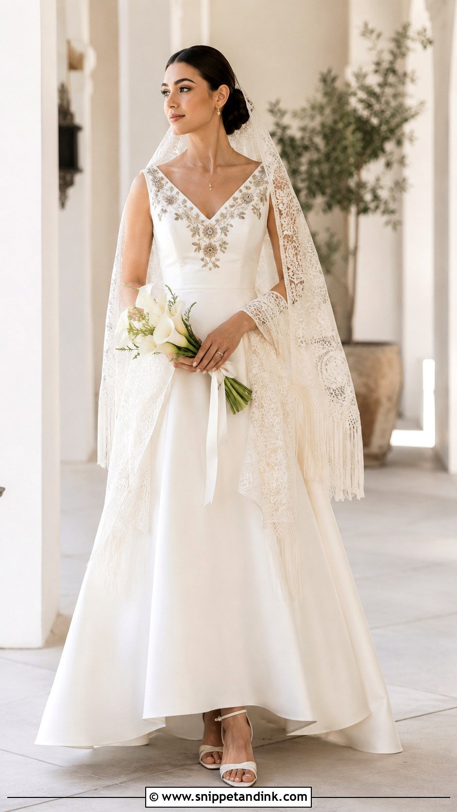 Modern Traditional Mexican Wedding Dress - Snippet and Ink - 25 Traditional Mexican Wedding Dress Ideas
