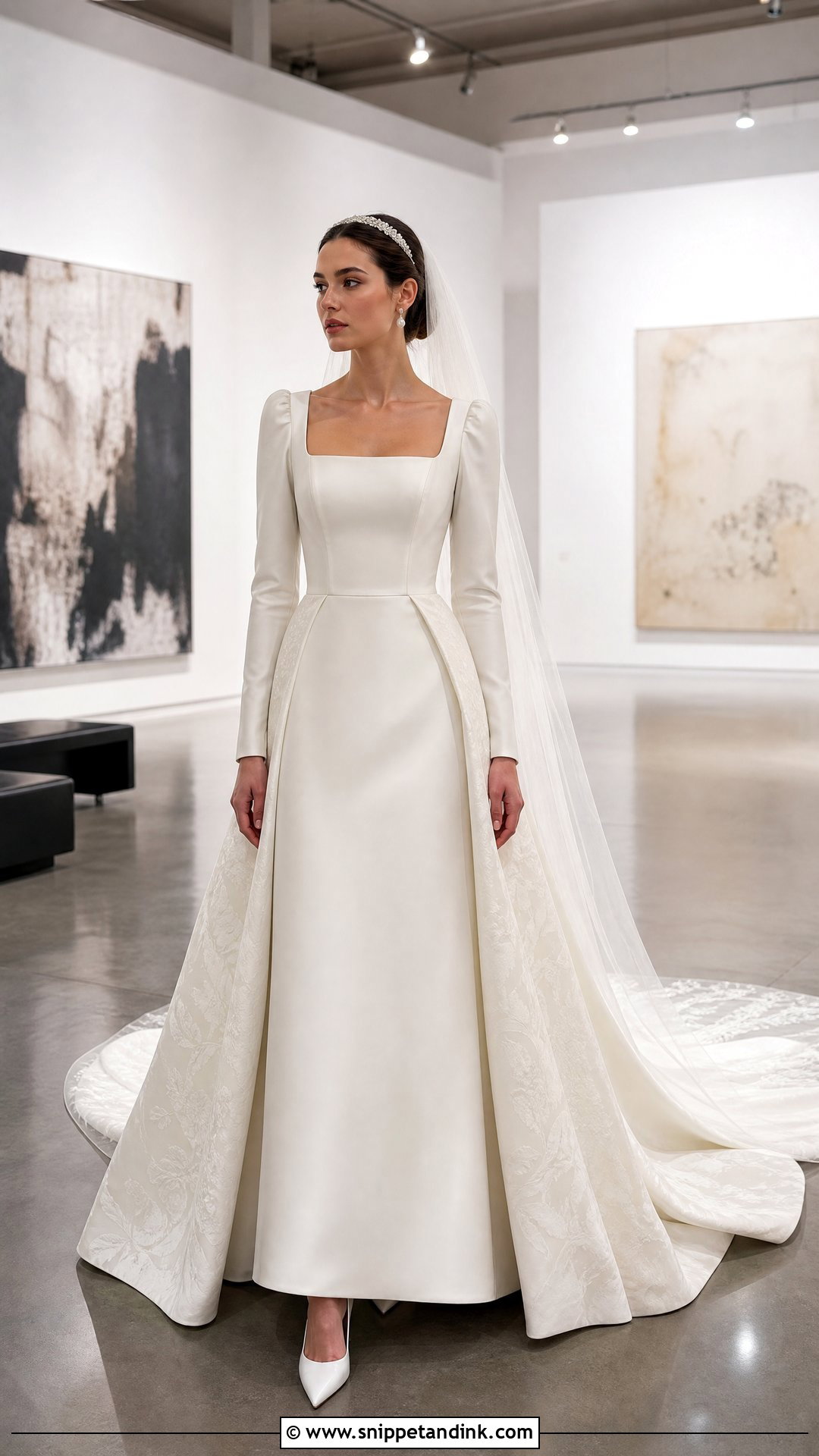 Modern Tudor Wedding Dress - Snippet and Ink - 20 Tudor Wedding Dress Ideas